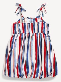 Printed Sleeveless Bubble Dress for Toddler Girls | Old Navy (US)