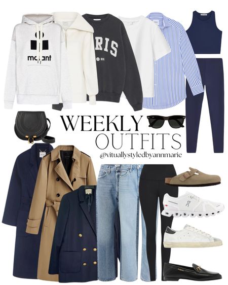 Weekly outfits 