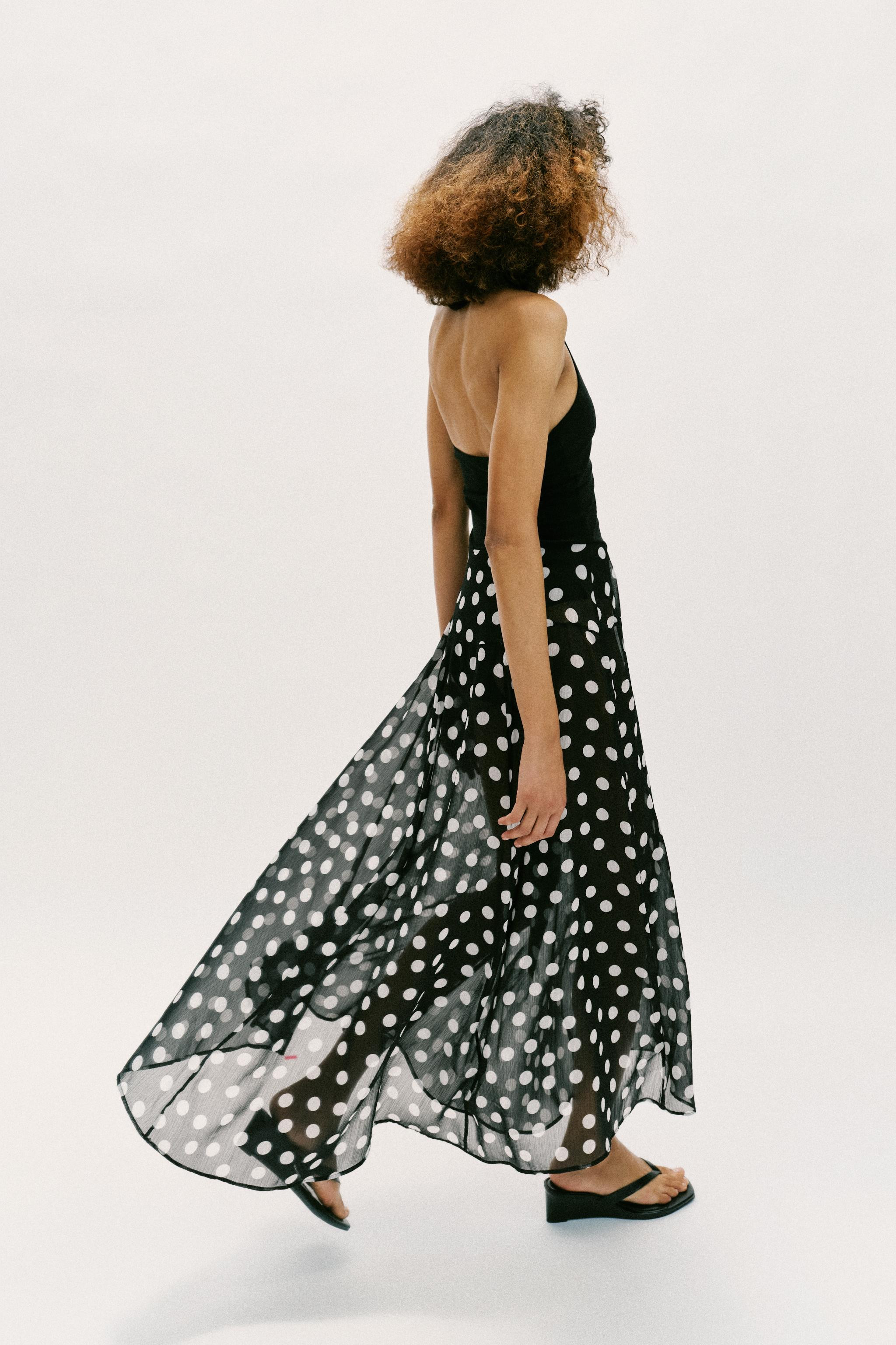 POLKA DOT COMBINATION DRESS | Zara US