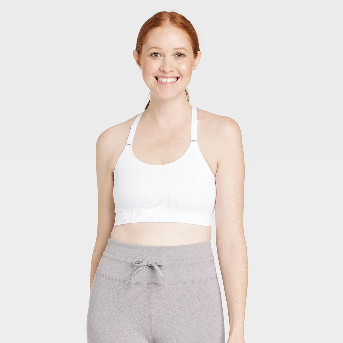 Women's Seamless Medium Support Cami Sports Bra - All In Motion™ | Target