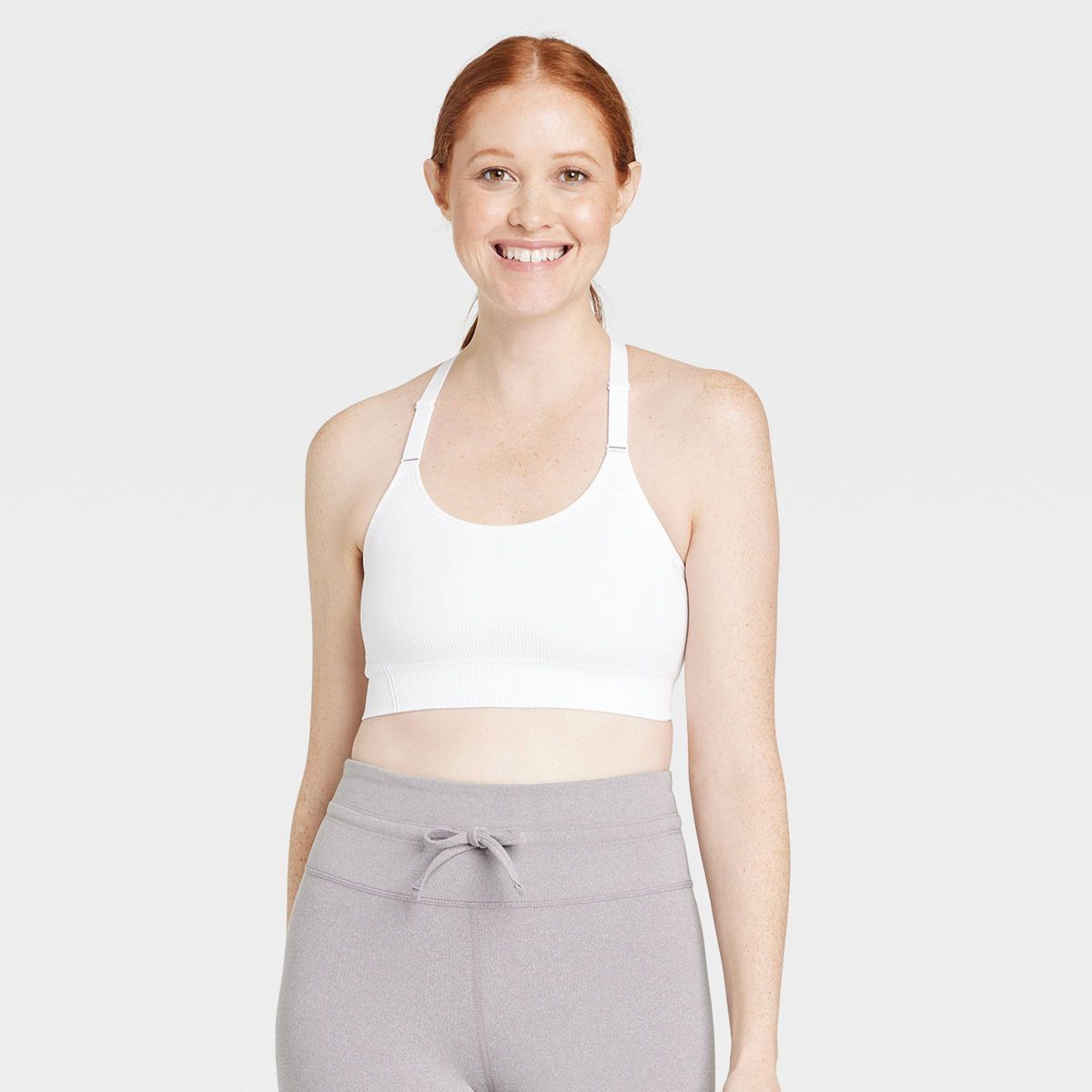 Women's Seamless Medium Support Cami  Sports Bra - All In Motion™ | Target