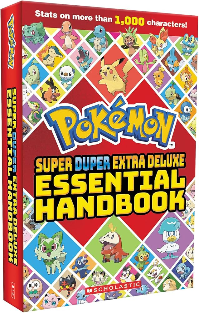 Super Duper Extra Deluxe Essential Handbook (Pok\u00e9mon) (Pok\u00e9mon) | Amazon (US)