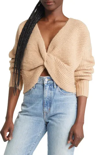 Fletcher Twist Back Knit Sweater | Nordstrom