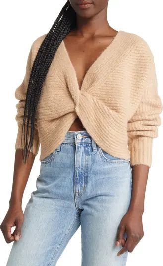 Fletcher Twist Back Knit Sweater | Nordstrom