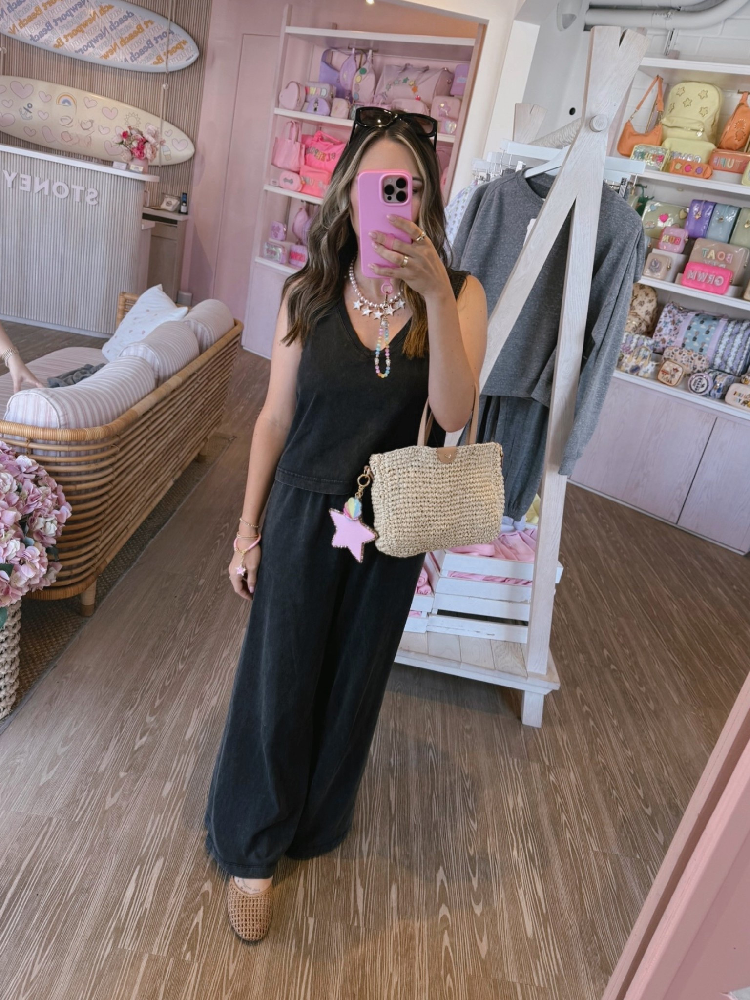 comfy summer outfit 🤍🐚