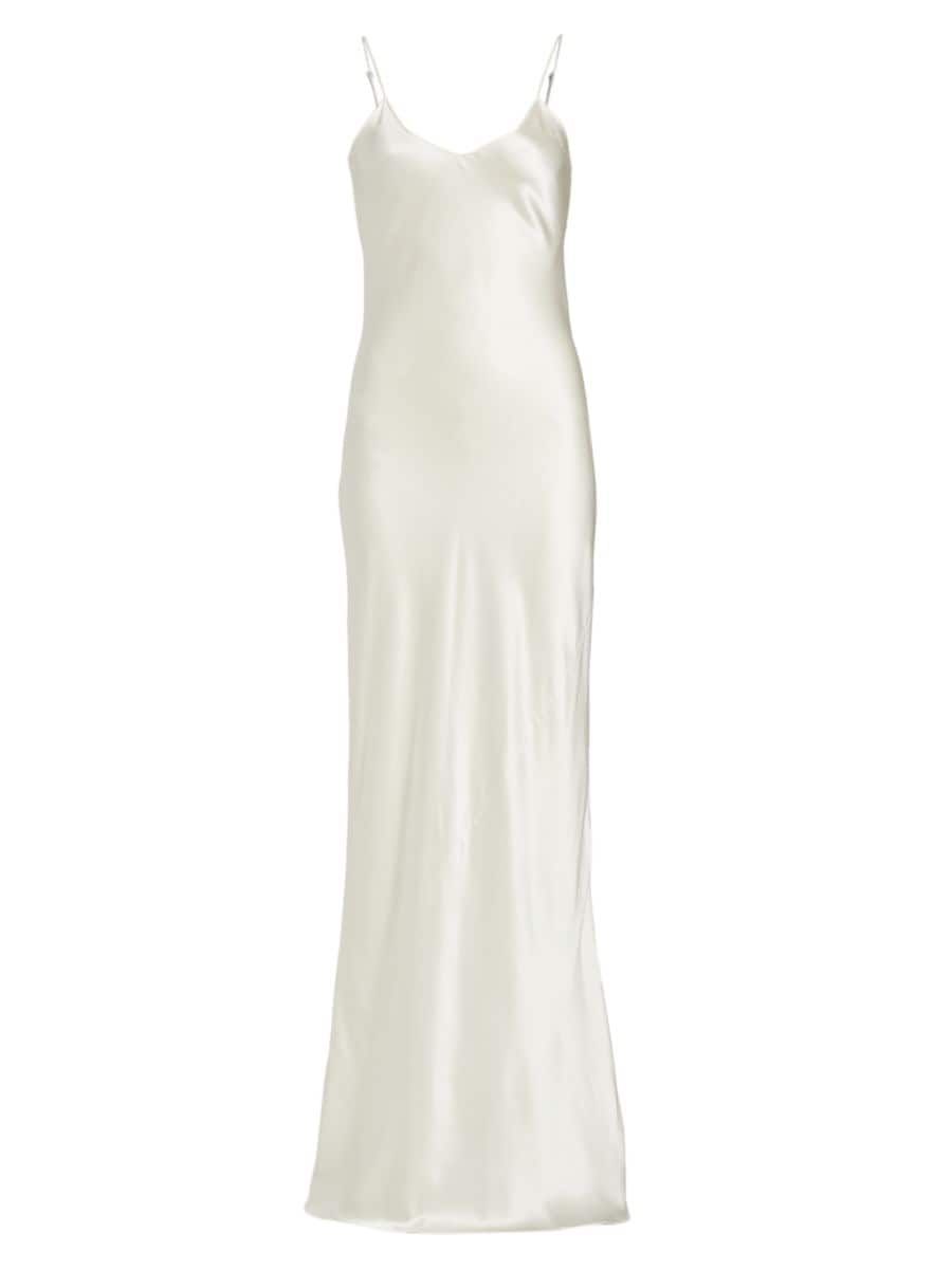 Nili Lotan Cami Silk Charmeuse Gown | Saks Fifth Avenue