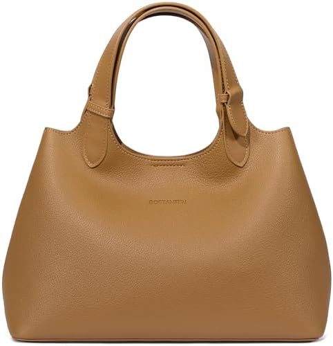 BOSTANTEN Satchel Purses for Women Trendy Slouchy Bags Vegan Leather Shoulder Bag Designer Purses... | Amazon (US)