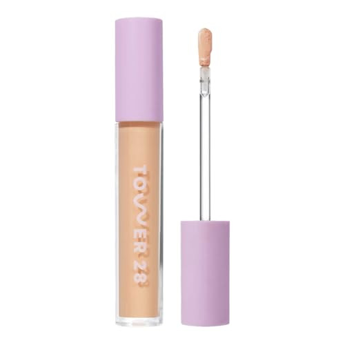 Tower 28 Swipe Serum Hydrating Concealer, 7.0 Medium/Neutral (0.22 oz) | Amazon (US)