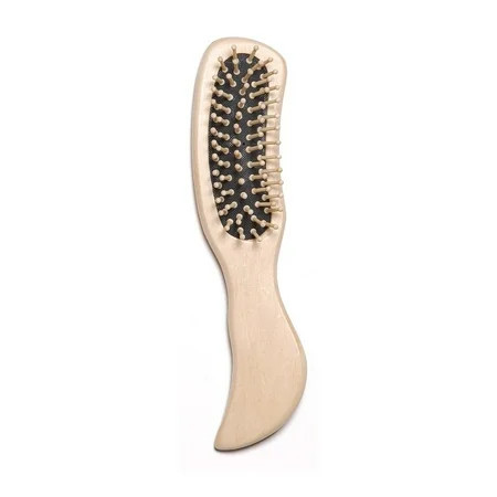Spa Sister Bamboo Wood Bristle Large Hair Brush | Walmart (US)
