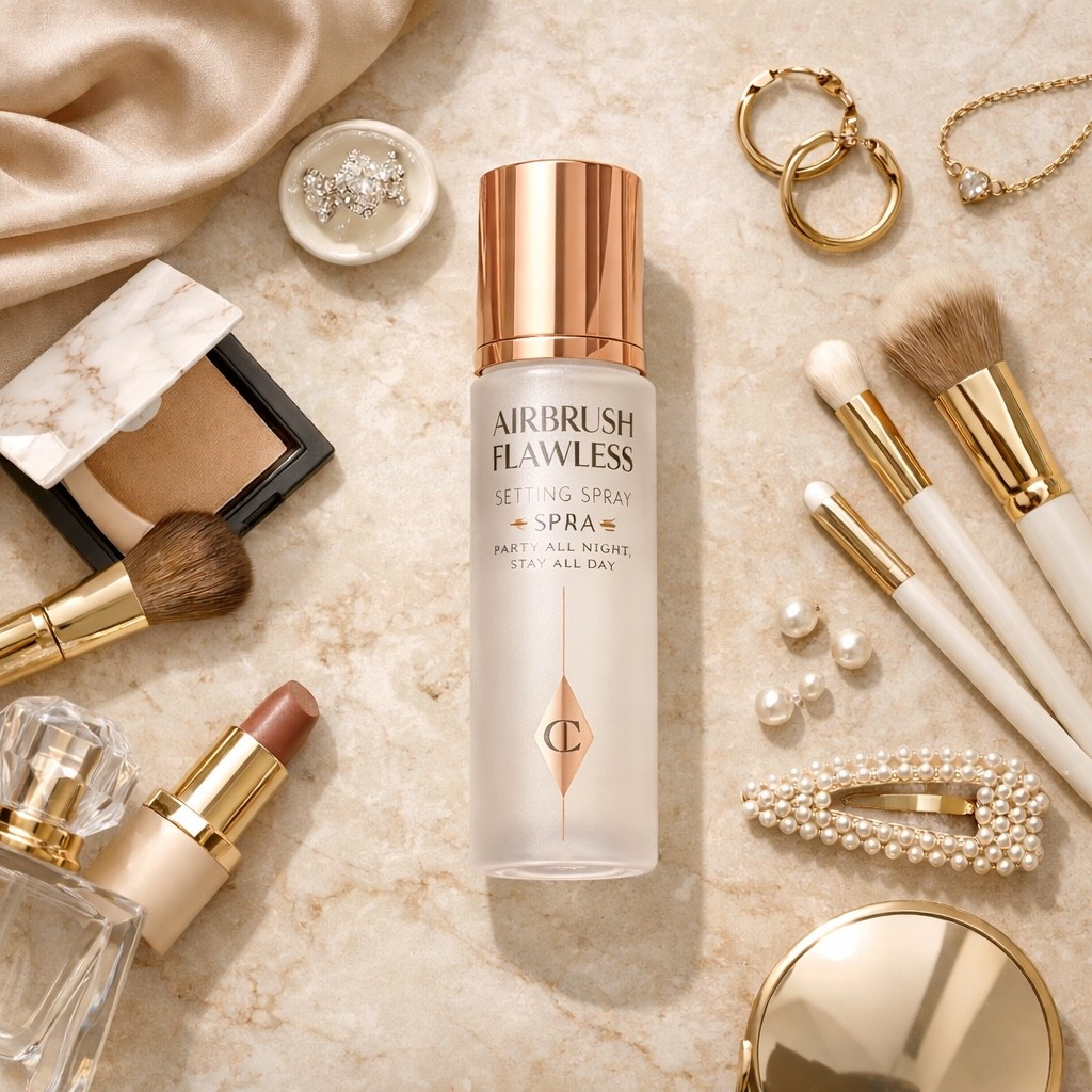 
My Go-To Setting Spray ✨

Locks in my makeup and keeps everything looking smooth, fresh, and polished all day. Perfect for long days, content filming, and that clean glam finish 💄

Linked in my LTK 🤍 #CleanGlam 

#LTKBeauty #LTKU #LTKBeauty #LTKselfcare