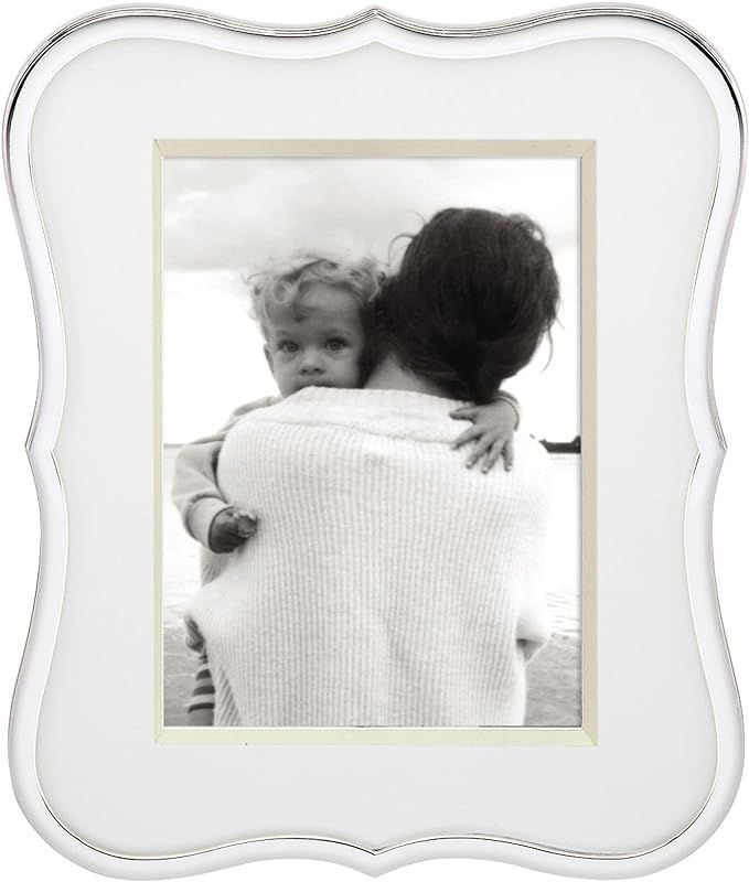 Kate Spade New York Crown Point Silver-Plate Picture Frame, 5" x 7" | Amazon (US)