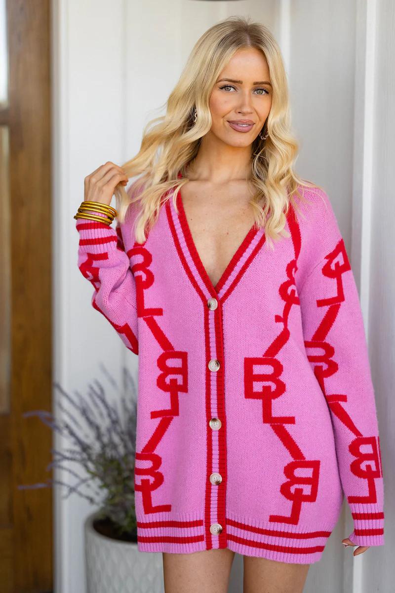 BuddyLove | Varsity Cardigan Dress | Lovey Dovey | BuddyLove