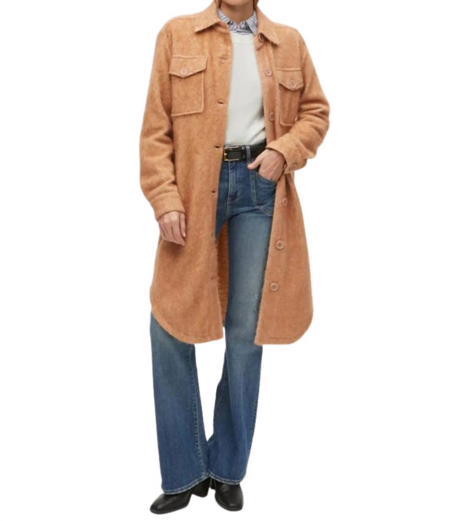 Gwen Jacket In Camel | Shop Simon