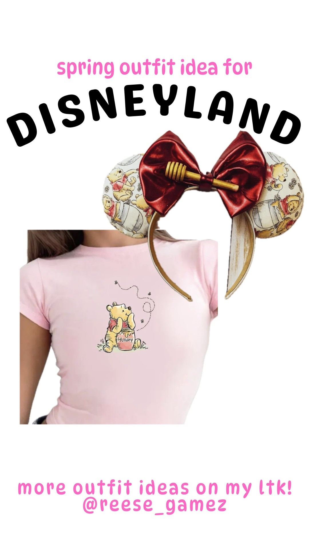 disney outfit, disneyland outfit, disney outfits, disneyland outfits, winnie the pooh outfit, mickey ears, minnie ears

#LTKootd #LTKSeasonal #LTKTravel