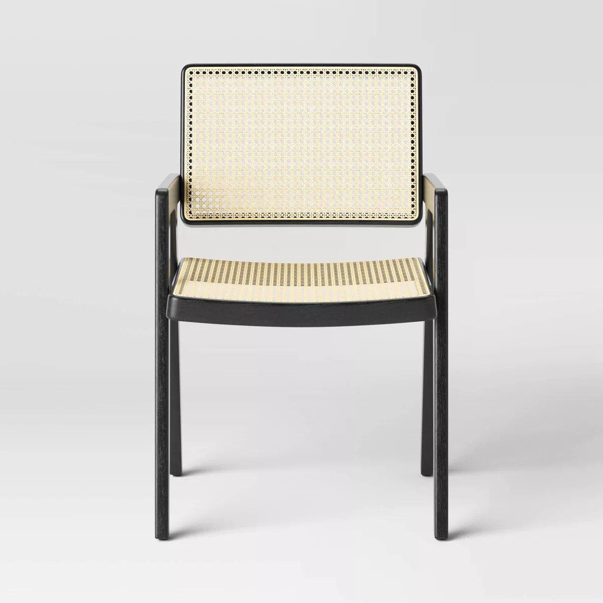 Wood Framed Woven Panel Dining Chair - Threshold™ | Target