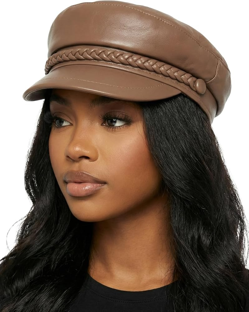 Funky Junque Newsboy Hat for Women – Trendy Greek Fisherman Cap, Classic Women's Baker Boy News... | Amazon (US)