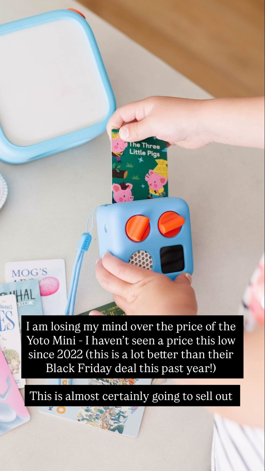 WHAT EVEN IS THIS PRICE? 

I’ve been watching Yoto player prices for the last five years and we haven’t seen a price like this since 2022

Grab this now!! 