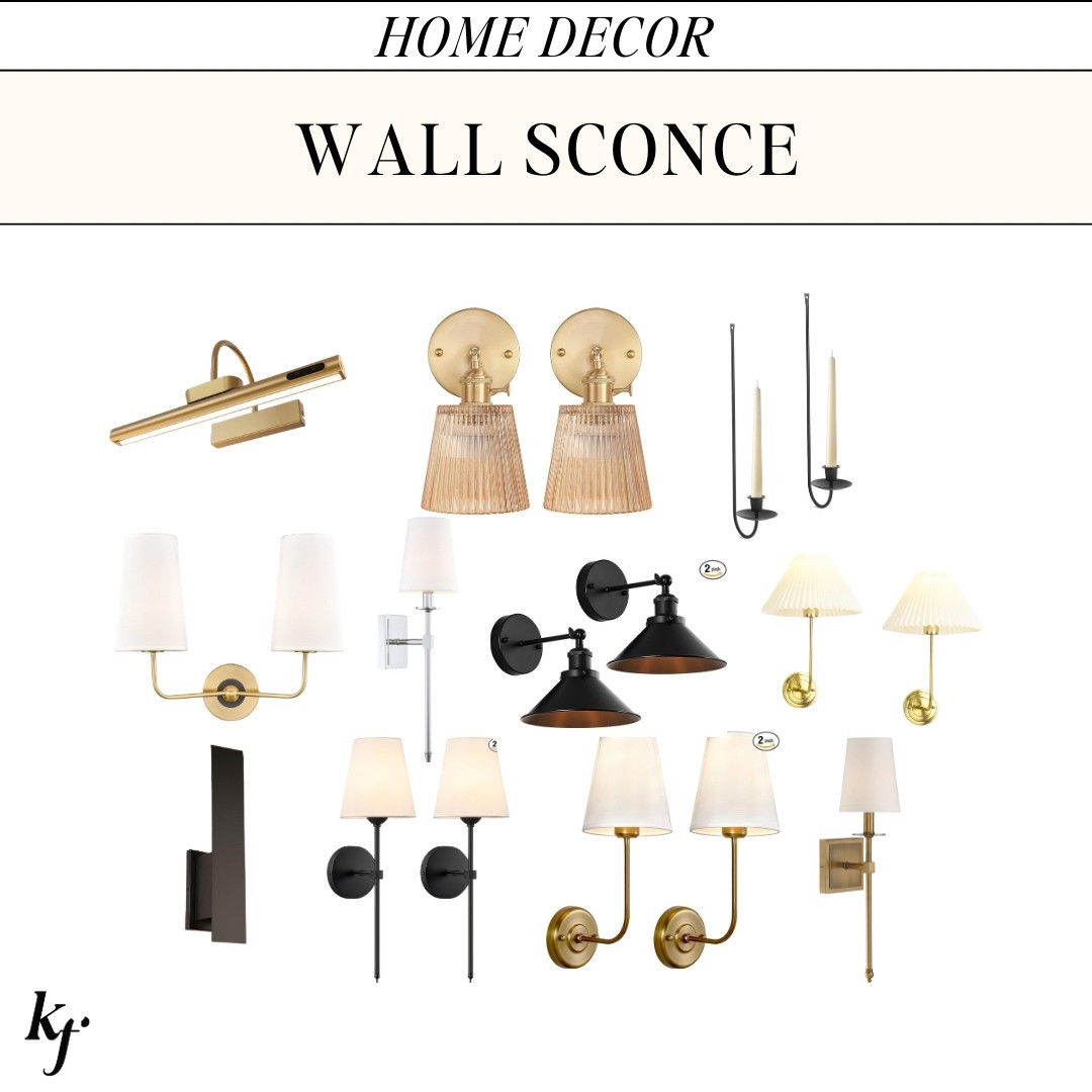 AFFORDABLE—Wall Sconces i Love!