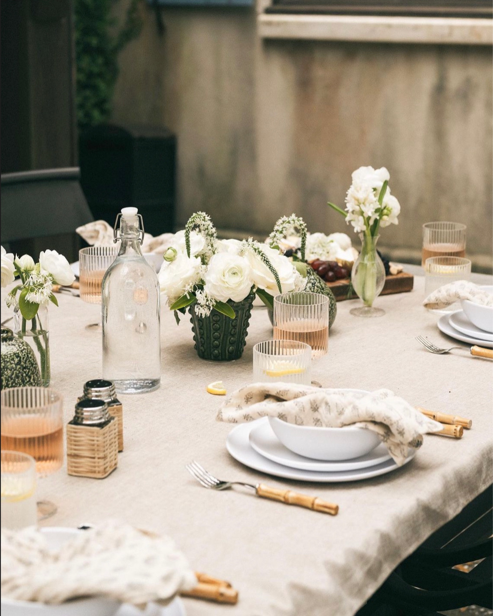 Summer tablescape from Shoppe

#vase #bamboo #rattan #napkin #tablescape

#LTKSeasonal #LTKFind #LTKhome