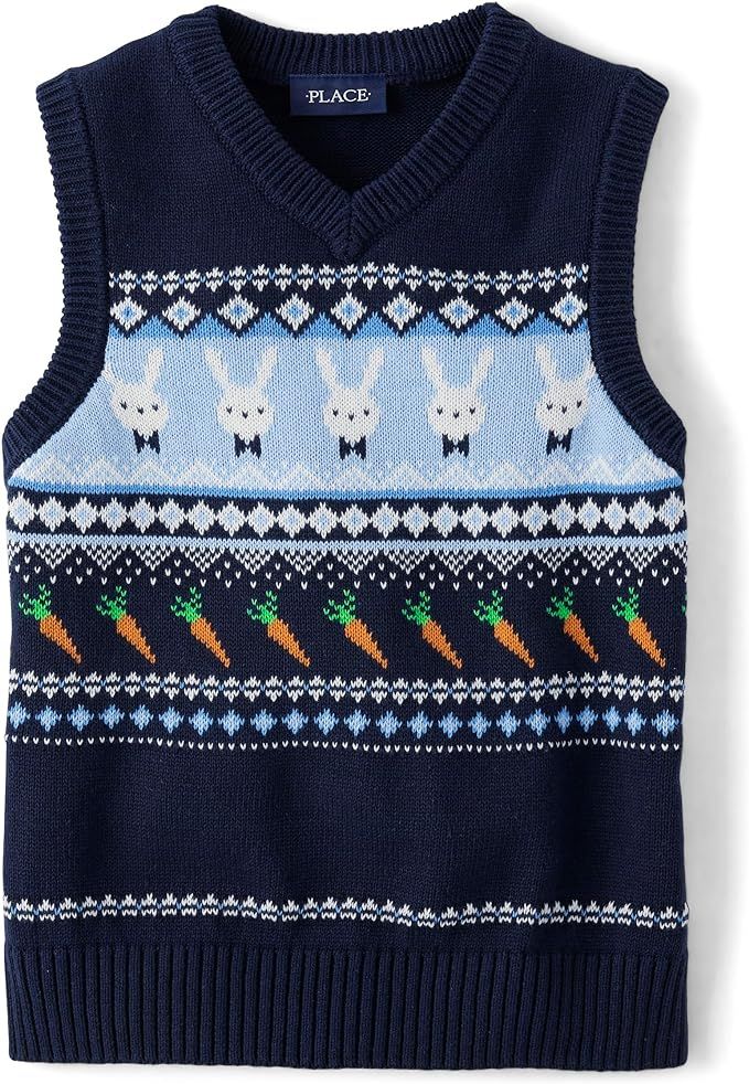 The Children's Place Boys' Sweater Vest | Amazon (US)