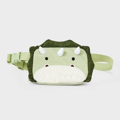 Boys' Dinosaur Belt Crossbody Bag - Cat & Jack™️: Adjustable Strap, Lightweight Miniature Handbag, Solid Pattern | Target