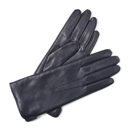 Women's Cashmere Lined Leather Gloves

        
            
            Navy Nappa | Aspinal of London US