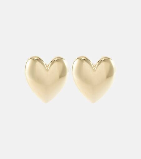 Puffy Heart Small 14kt gold-plated earrings | Mytheresa (US/CA)
