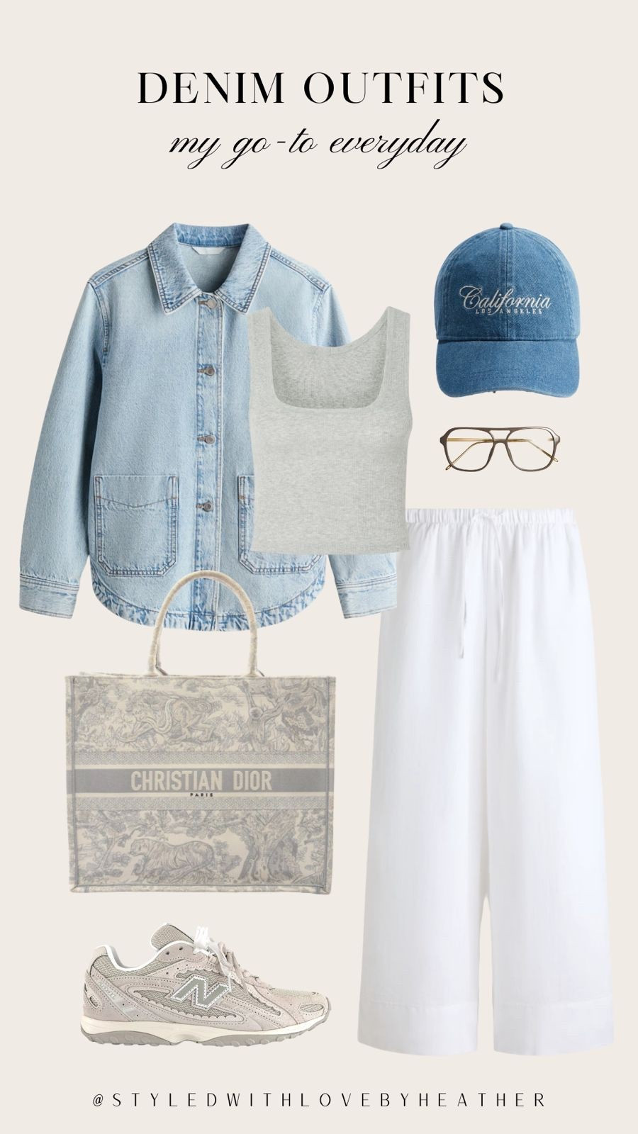 This outfit just feels like spring to me 🤍
Light denim, soft tones, and easy layers that you can throw on without overthinking—but still look polished. I’ve been gravitating towards these kinds of simple, clean outfits lately.
Perfect for everyday errands, coffee runs, or travel days 



#LTKootd #LTKdayinmylife #LTKmomlife
