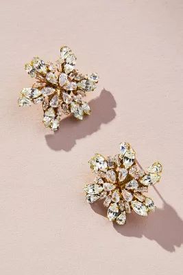 Poinsettia Crystal Earrings | Anthropologie (US)