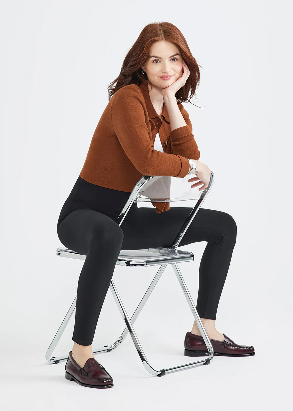 Black Comfortable Breathable Everyday Cotton Butt Lifting Leggings | Yummie