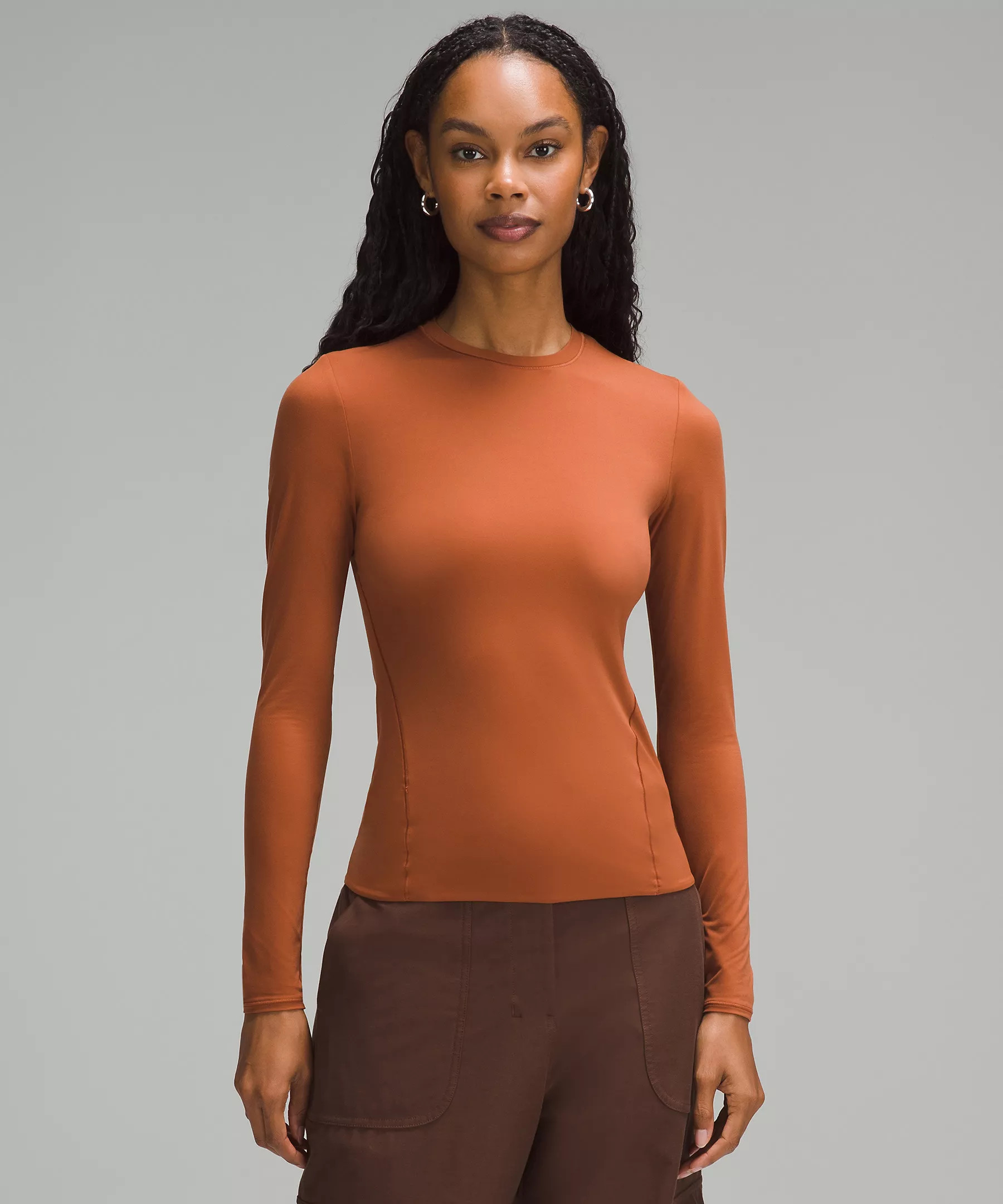 Wundermost Ultra-Soft Nulu Crewneck Long-Sleeve Shirt | Lululemon (US)
