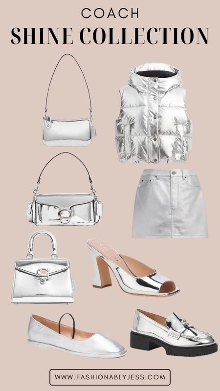 Obsessed with the shine collection from Coach! So cute and a perfect addition to any outfit 

#LTKitbag #LTKover40 #LTKstyletip