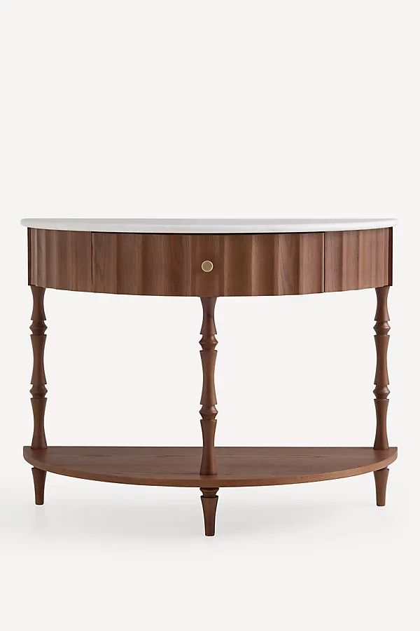 Thorne Marble Top Console Table | Anthropologie (US)