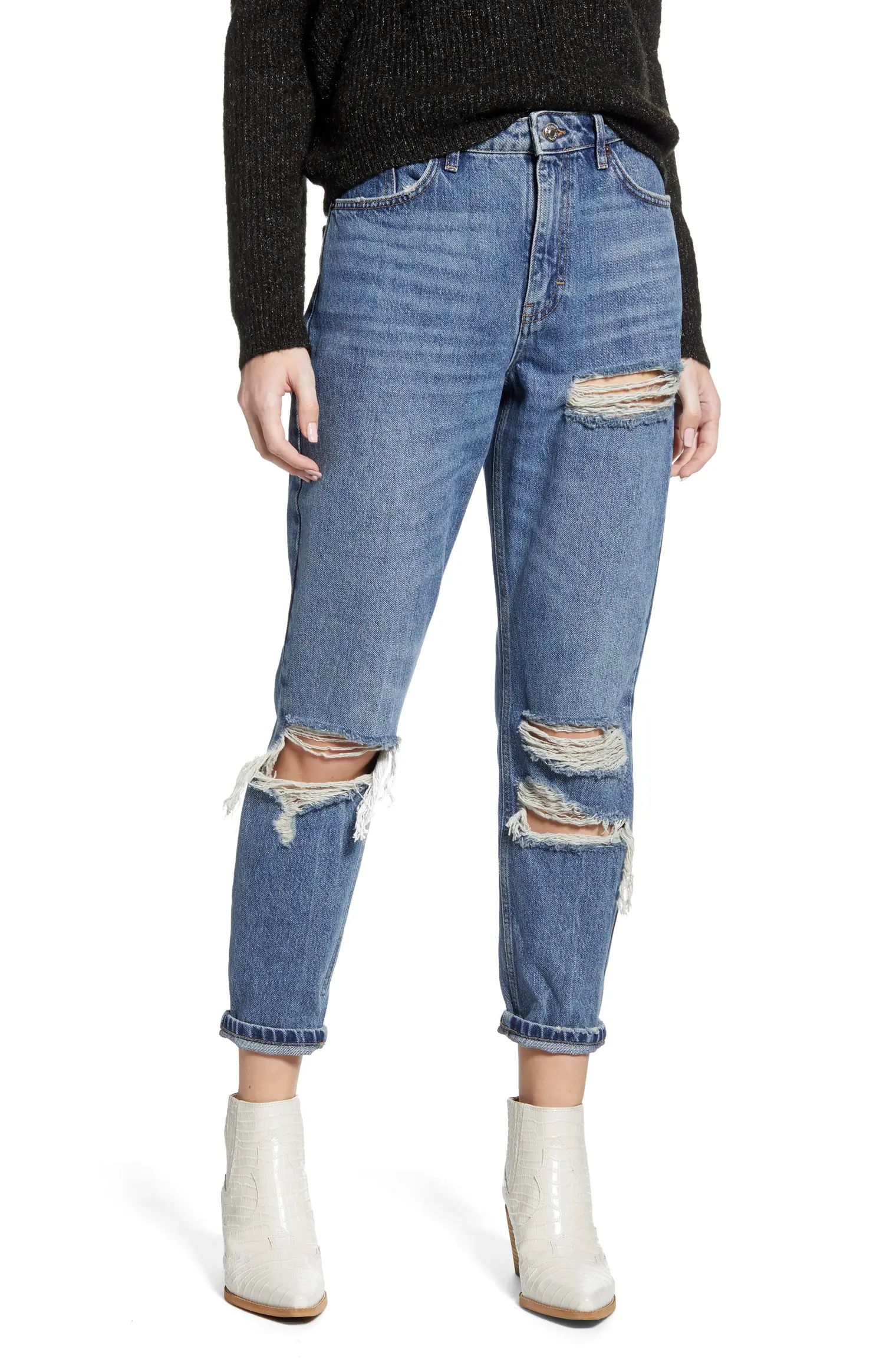 Tokyo Ripped Mom Jeans | Nordstrom