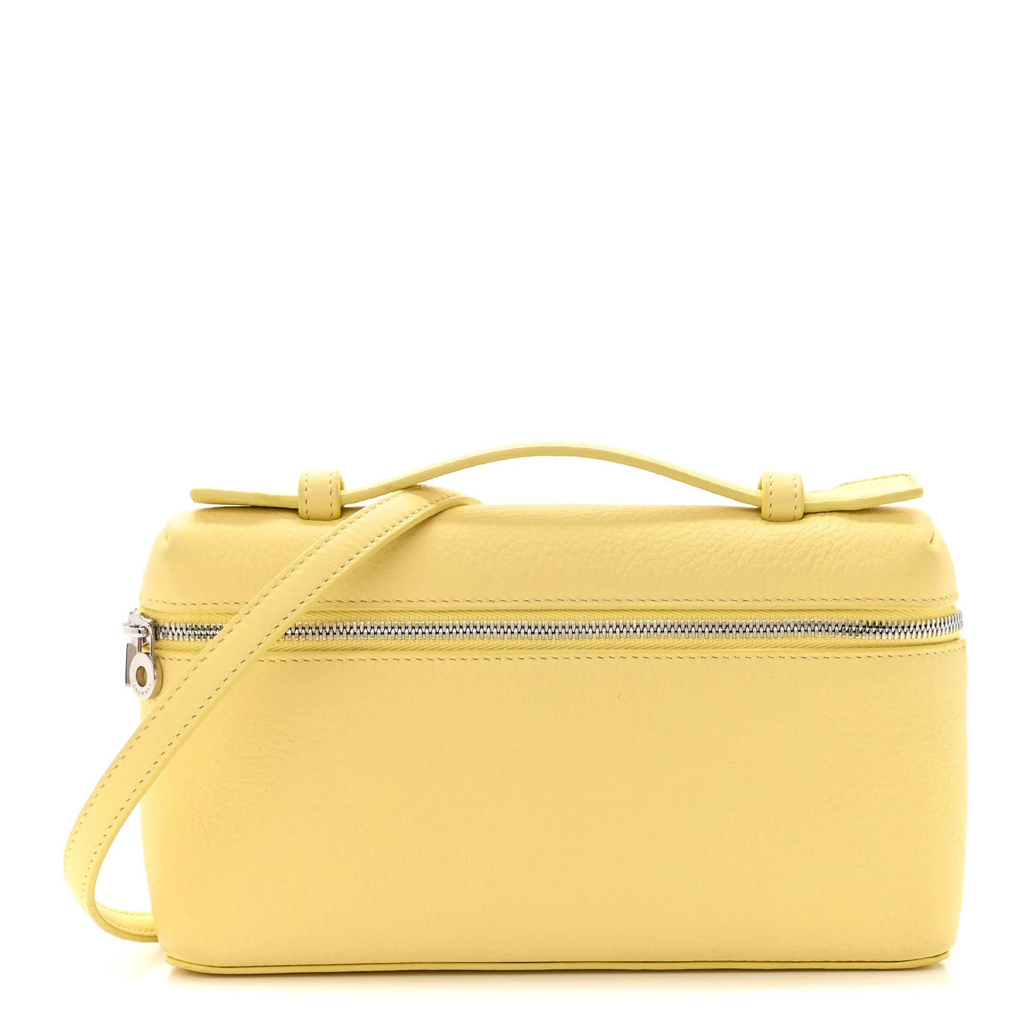 Grained Calfskin L19 Extra Pocket Pouch Yellow | FASHIONPHILE (US)