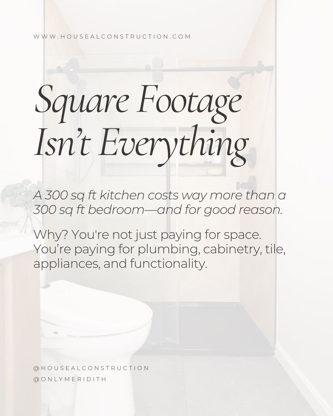 “Why does this kitchen remodel cost more per square foot than our NYC apartment?”

That’s what one client told me a few years ago—and honestly, I didn’t know how to explain it at the time.
Now? I do.

When you’re remodeling a kitchen or bathroom, you’re not just paying for square footage. You’re investing in systems, materials, craftsmanship, layout changes, and solutions that make your space actually work.

I’ve put together two resources to help you plan smarter and feel more confident about the renovation process:

📖 Read the blog post:
https://www.housealconstruction.com/blog/kitchen-bathroom-remodel-cost-nh-vt
→ A real breakdown of what drives renovation pricing, especially in kitchens and baths.

📘 Download the free Renovation Cost Guidebook:
https://www.housealconstruction.com/renovation-cost-guidebook
→ Perfect if you’re starting to plan and want to budget with clarity.

📍 Serving Northern NH + VT
📌 Save this post to reference before your next remodel.

#LTKStyleTip #LTKHome #LTKFindsUnder100