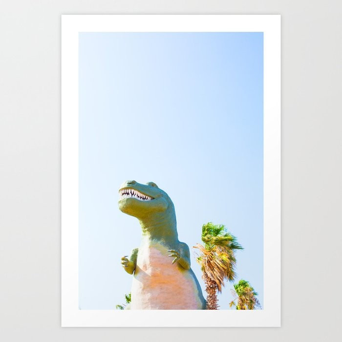 Cabazon Dino 1 Art Print | Society6