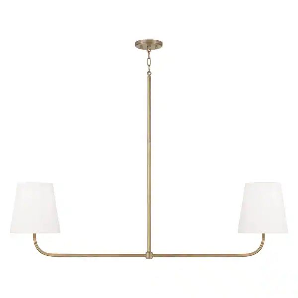 Brody 2-light Island Fixture - Aged Brass | Bed Bath & Beyond