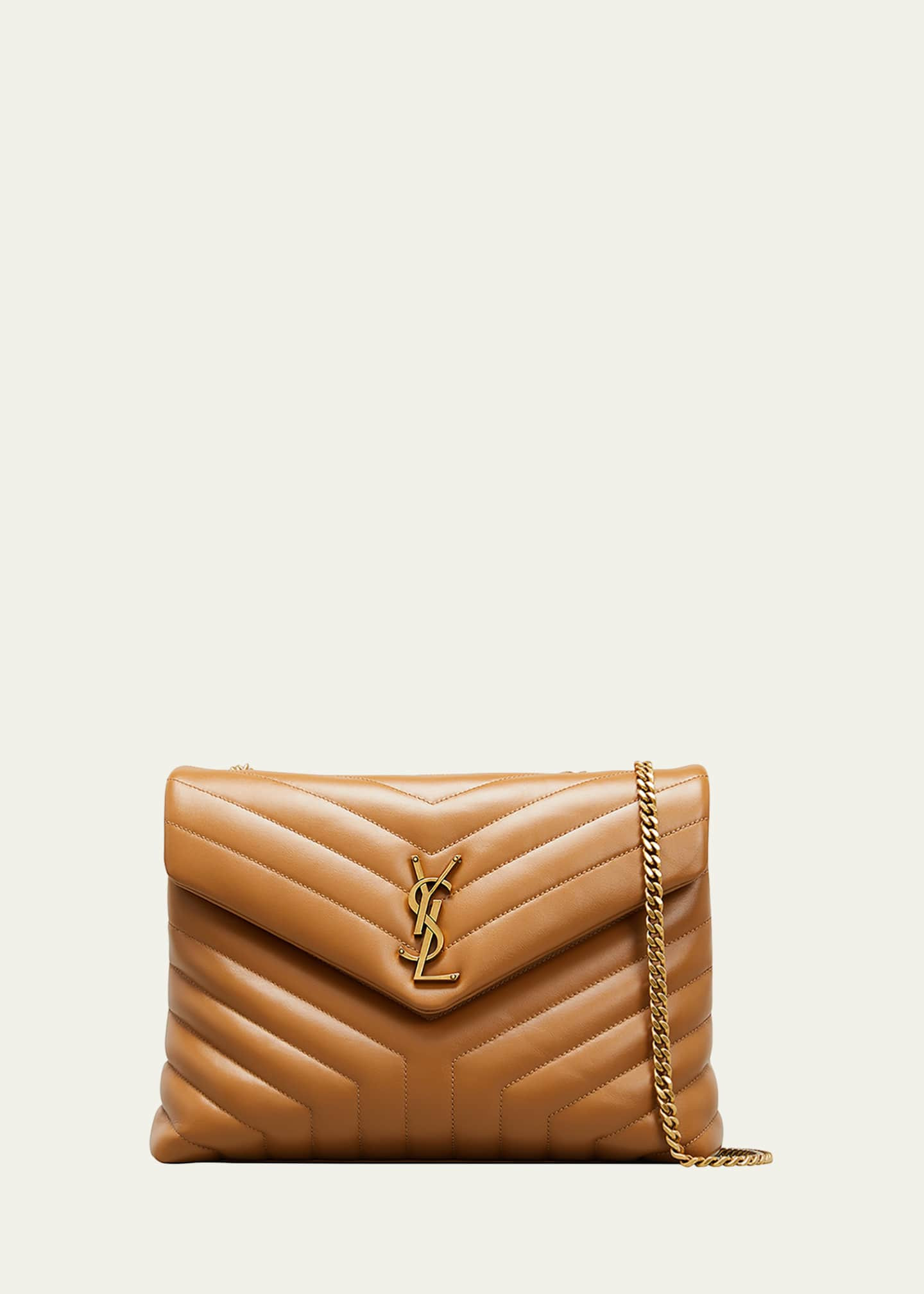 Loulou Medium Calf Flap-Top Shoulder Bag | Bergdorf Goodman