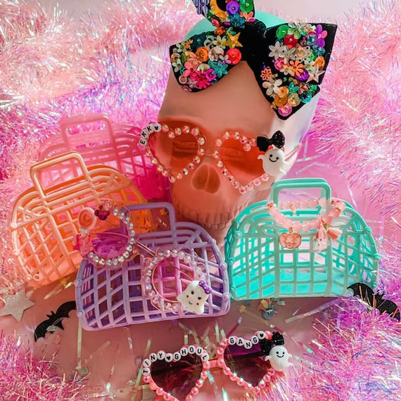 Plastic Jelly Bags 80s Retro Style Plastic Purse for Girls | Etsy | Etsy (US)