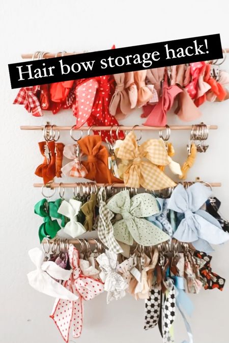 Hair bow storage hack

#LTKhome #LTKunder50 #LTKkids