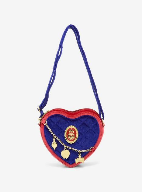 Loungefly Disney Snow White and the Seven Dwarfs Evil Queen Velvet Crossbody Bag — BoxLunch Exc... | BoxLunch