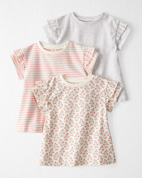 Baby 3-Pack Organic Cotton Tops | Carter's Inc