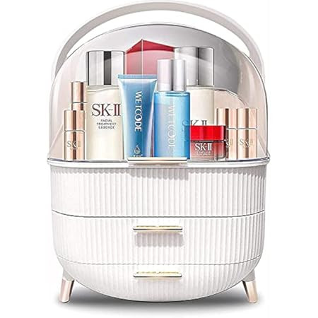 YHRSCE Multifunction desk organizer breis makeup storage,Makeup Organizer, Dust Water Proof Cosmetic | Amazon (US)