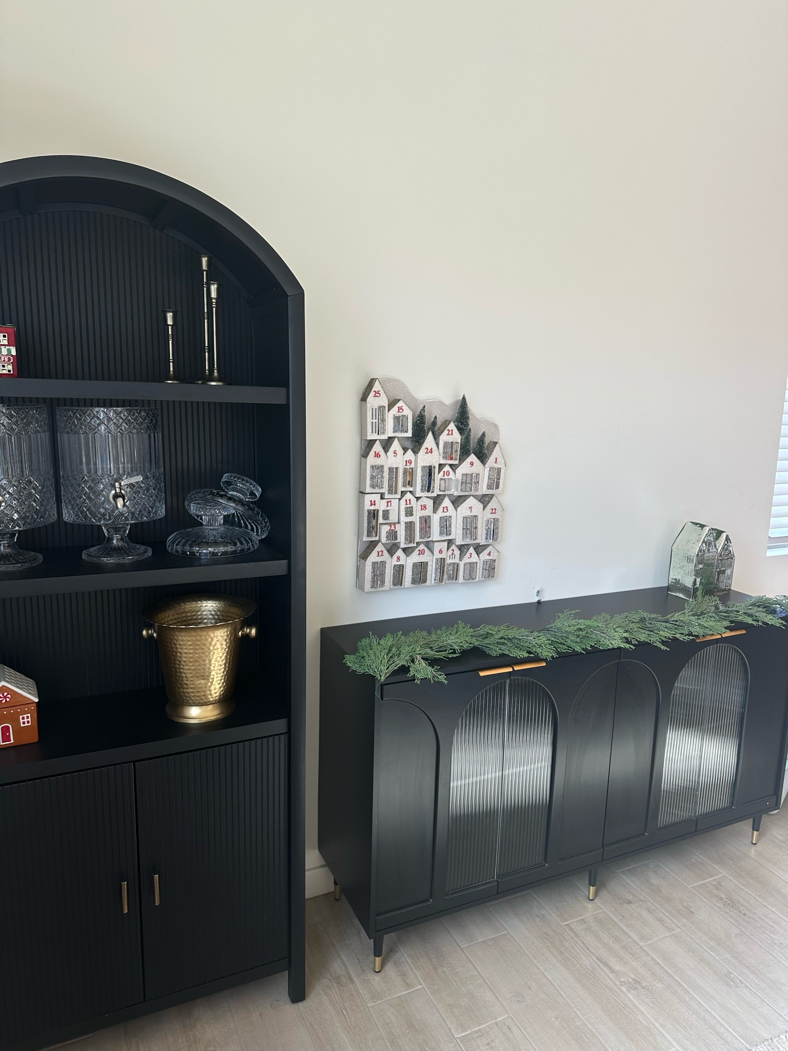 New target furniture I’m still styling but loving!!!! Advent calendar I linked some others - this one breaks a lot so don’t totally recommend. 

#LTKHoliday #LTKHome