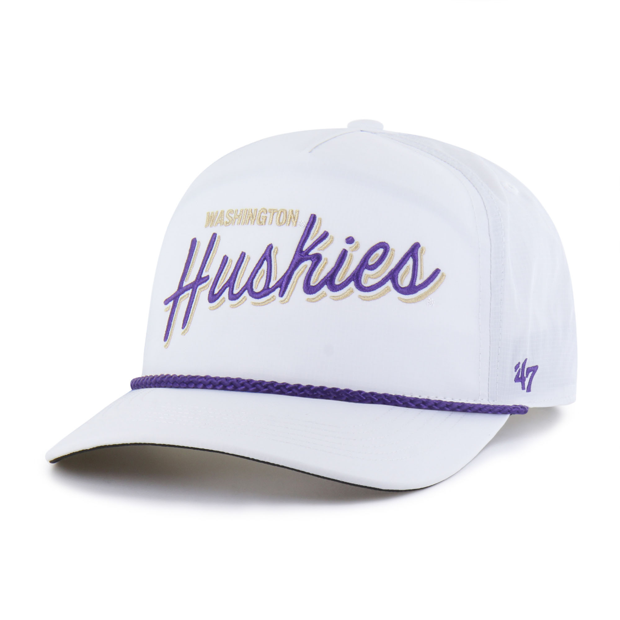 Men's '47 White Washington Huskies Fairway Hitch Adjustable Hat | Fanatics
