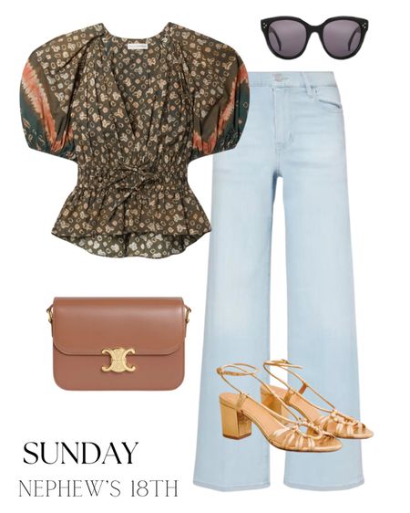 Outfit for a BBQ 

DRESSY look with jeans 
Gold shoes 

#LTKuk #LTKstyletip #LTKsummer
