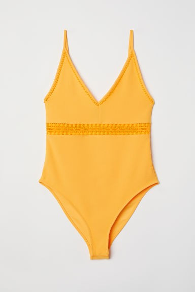 Bodysuit with Lace Details | H&M (US + CA)