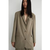 Womens Relaxed Oversized Blazer - Brown - 12 | NastyGal UK
