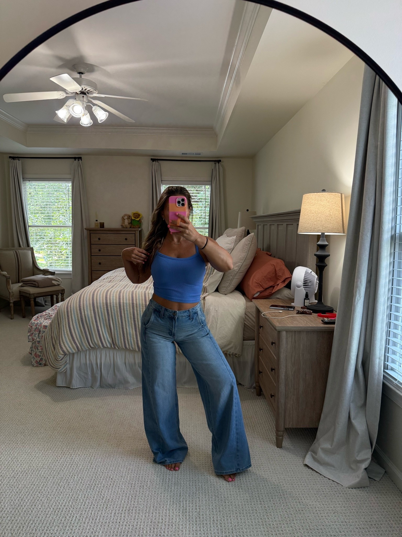 love these new jeans! 🩵 #walmart #walmartfashion #fashion #ootdinspo

#LTKootd #LTKgrwm
